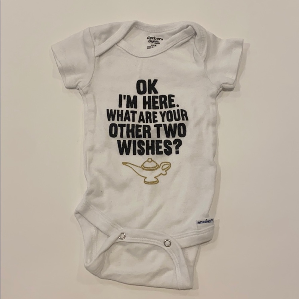 Gerber Organic Cotton Print Onesie